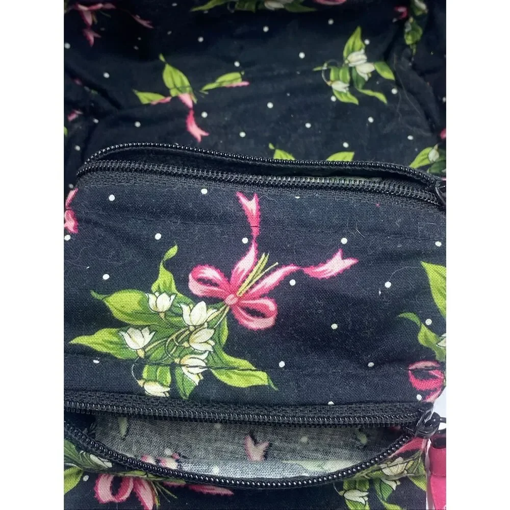 Vera Bradley New Hope Jewelry Case Travel Organizer Retired Pink Ribbon Vintage